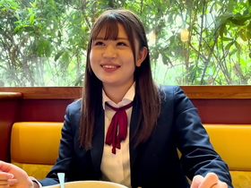 ハメ撮り　オフパコむちむちJKのラブホでハメ撮り。制服を着たままSEX。JKとは思えないフェラチオテク。大きくて綺麗なお尻がエロい。齢の離れたおじさんとイチャイチャSEX。https://bit.ly/3H