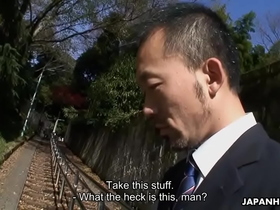 Asian babe fingered and fondled after the time machine still