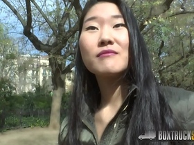 Hot Sicilia Surprises Tourist Katana with Public Lesbian Sex