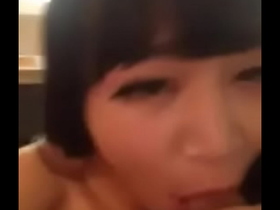 Chinese Girl Gives Blowjob