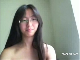 Asian teen masturbating on webcam - otocams.com